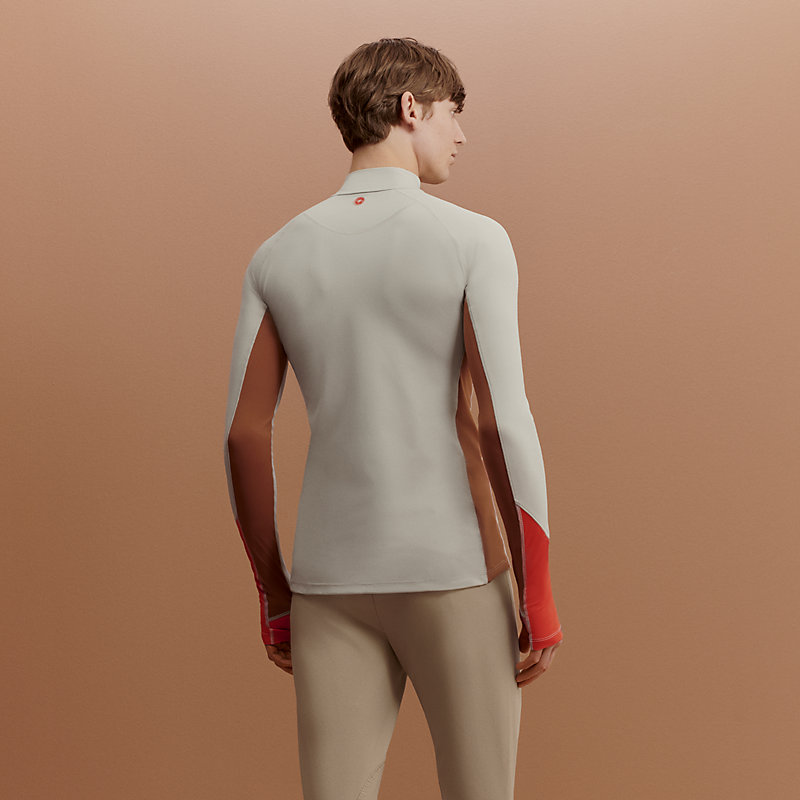 Stretching long-sleeve t-shirt | Hermès USA